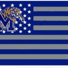 Memphis Tigers Star and Stripes Banner Flag 3x5 ft