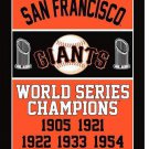 San Francisco Giants champions flag 3x5 ft