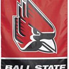 Ball State Cardinals Hand Banner Flag 3x5 ft