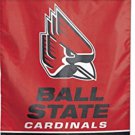 Ball State Cardinals Banner Flag 3x5 ft