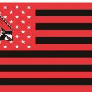 Ball State Cardinals Star and Stripes Flag 3x5 ft