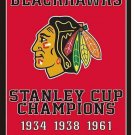Chicago Blackhawks champions all styles flags 3x5 ft