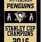 Pittsburgh Penguins champions flags 3x5 ft