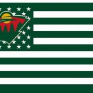 Digital print Minnesota Wild flag 3x5 ft