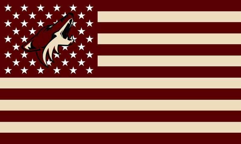 Phoenix Coyotes flags 3x5 ft
