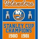 New York Islanders champions flag 3x5 ft