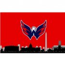 Washington Capitals skyline 3x5 ft