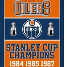 Edmonton Oilers champions flag 3x5 ft