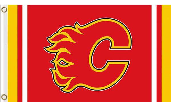 Calgary Flames custom flag 3x5 ft