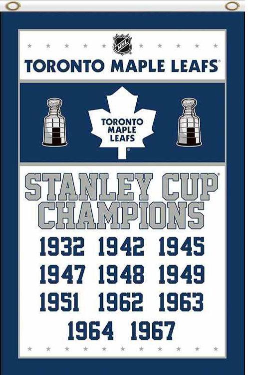 3x5 ft Toronto Maple Leafs champions flag 3x5 ft