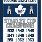 3x5 ft Toronto Maple Leafs champions flag 3x5 ft