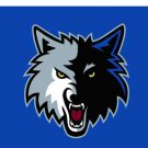 Minnesota Timberwolves logo and star-spangled flags 3x5 ft
