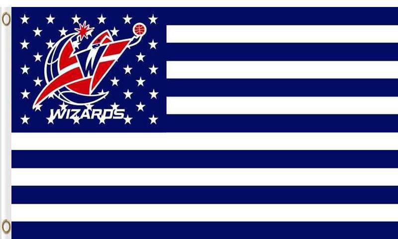Digital print Washington Wizards flags 3x5 ft