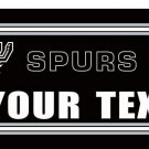 San Antonio Spurs your text flag 3x5 ft