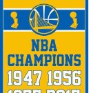 Golden State Warriors champions all styles flags 3x5 ft