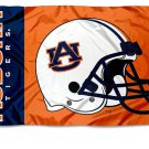 Auburn Tigers College Helmet Banner Flag 3x5 ft