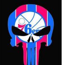 Philadelphia 76ers skull flags 3x5 ft