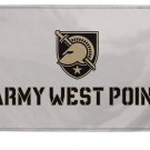 Army Black Knights West White Banner Flag 3x5 ft