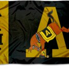Army Black Knights Mule Black Banner Flag 3x5 ft