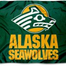 Alaska Anchorage Seawolves University Flag 3x5 ft