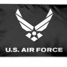 Air Force Falcons Black Banner Flag 3x5 ft