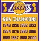 Los Angeles Lakers champions flag 3x5 ft