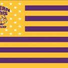 Western Illinois Leathernecks Star and Stripes American Flag 3x5 ft
