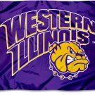Western Illinois Leathernecks Banner Flag 3x5 ft