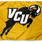 VCU Rams Jumping Ram College Flag 3x5 ft