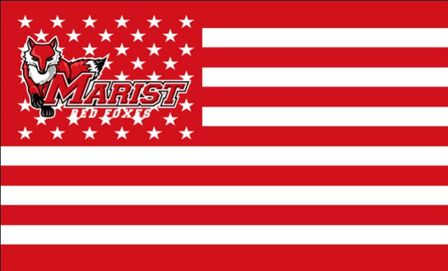 Marist Red Foxes Banner Flag 3x5 ft