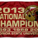 Florida State Seminoles Champion Years Banner Flag 3x5 ft