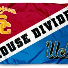 Trojans vs. Bruins divided flag 3x5 ft