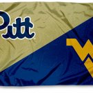 Panthers vs West Virginia Mountaineers House divided flag 3x5 ft