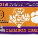 Clemson Tigers 2016 Colecge Football Playoff National Champions Flag 3x5 ft