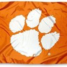 Clemson Tigers Orange The Paw Flag 3x5 ft
