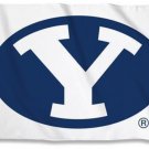 Brigham Young Cougars White Banner Flag 3x5 ft