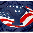 Brigham Young Cougars US Flag 3x5 ft