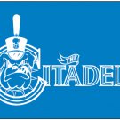 Citadel Bulldogs Blue Banner Flag 3x5 ft