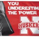 Nebraska Cornhuskers Star Wars Banner Flag 3x5 ft