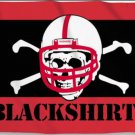 Nebraska Cornhuskers Blackshirt Banner Flag 3x5 ft