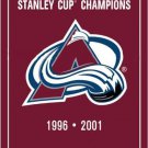 3x5 ft Colorado Avalanche Stanley Cup Champions Flag