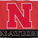 Nebraska Cornhuskers National Flag 3x5 ft