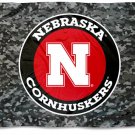 Nebraska Cornhuskers Camo Camouflage Flag 3x5 ft