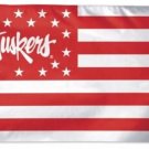 Nebraska Cornhuskers Stars and Stripes Flag 3x5 ft