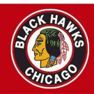 Chicago Blackhawks logo flag 3x5 ft