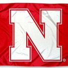 Nebraska Cornhuskers N Logo Flag 3x5 ft