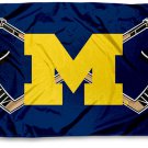 Michigan Wolverines Hockey Banner Flag 3x5 ft