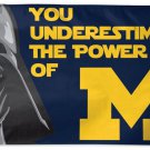 Michigan Wolverines Star Wars Banner Flag 3x5 ft