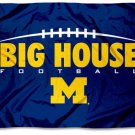 Michigan Wolverines Big House Football Flag 3x5 ft