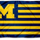 Michigan Wolverines Stars and Stripes Nation Flag 3x5 ft